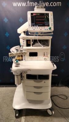 GE Datex Ohmeda Aisys Anesthesia Machine - YOM 2008 Model Madison WI 53707-7550 - S/O 08.01 upgraded 2013 (Powers up)