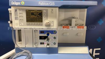 Drager Ventilator Fabius GS - YOM 2003 - S/W 3.37 (Powers up) - 5