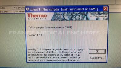 Thermo Chromatograph Trace GC Ultra - S/W 4.13 w/ Workstation - S/W 1.7.9 (Powers up) - 11