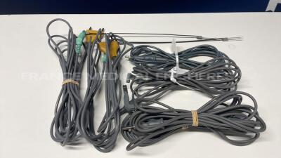 Lot of 4 Storz Cables and 2 Lamidey Cables