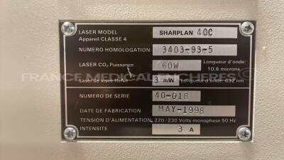 Sharplan Laser 40C (Powers up) - 7