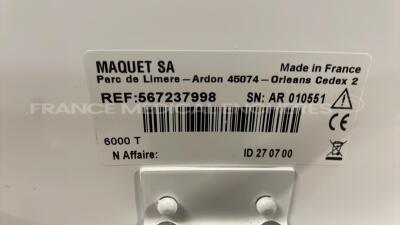 Maquet Operating Light 6000 T Prismalix - YOM 2007 - declared functional by the seller - 7