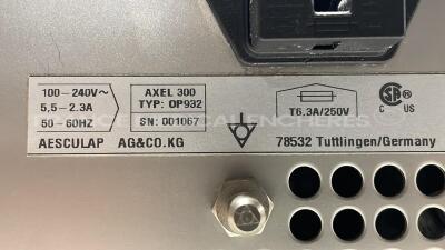 Aesculap Light Source AXeL300 - no power cable (Powers up) - 5