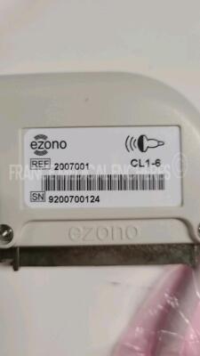 Ezono Ultrasound 4000 - YOM 2013 - S/W 2.2 - options needle detection - cue cards - dicom storage - w/ L3-12NGS probe YOM 2014 - CL1-6 probe YOM 2014 (Powers up) - 18