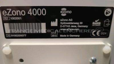 Ezono Ultrasound 4000 - YOM 2013 - S/W 2.2 - options needle detection - cue cards - dicom storage - w/ L3-12NGS probe YOM 2014 - CL1-6 probe YOM 2014 (Powers up) - 19