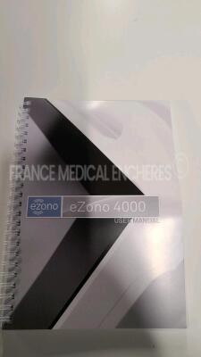 Ezono Ultrasound 4000 - YOM 2013 - S/W 2.2 - options needle detection - cue cards - dicom storage - w/ L3-12NGS probe YOM 2014 - CL1-6 probe YOM 2014 (Powers up) - 21