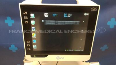 Ezono Ultrasound 4000 - YOM 2014 - S/W 2.2 - options needle detection - cue cards - dicom storage - w/ L3-12NGS probe YOM 2013 - CL1-6 probe YOM 2013 (Powers up) - 4