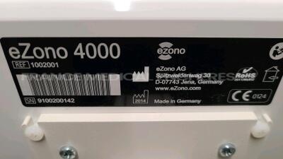 Ezono Ultrasound 4000 - YOM 2014 - S/W 2.2 - options needle detection - cue cards - dicom storage - w/ L3-12NGS probe YOM 2013 - CL1-6 probe YOM 2013 (Powers up) - 19