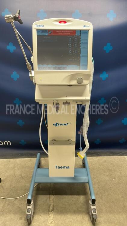 Taema Ventilator eXtend - YOM 2010 - Screen Touch blocked due to a technical issue (Powers up