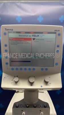 Taema Ventilator Felix - S/W 7.123 - Count 32241h (Powers up) - 5