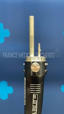 Olympus Bronchoscope BF-P60 - Engineer's report : Optical system black dots image ,Angulation no fault found , Insertion tube little pinch , Light transmission no fault found , Channels no fault found , Leak check no fault found - 7