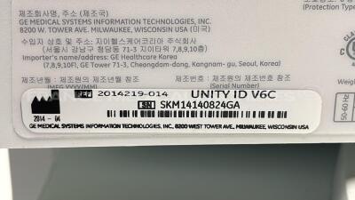 Lot of GE/Datex Ohmeda Monitoring including 2 Monitors USE1913A - 1 x Monitor D-LCC-19-02 - 3 x docking stations F-CU8-11-VG1 6 - 4 x modules E-INTPSM - 17