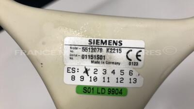 Lot of Siemens Coils Siemens MRI including 2 x Body Matrix MR Coil 07579555 for Avanto/Espree/Symphony MRI -1 x Extremity Coil 5512079 for Avanto MRI /1 x Extremity Coil for Symphony MRI - 13