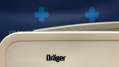 Drager Patient Monitor Infinity Delta -YOM 2008 - S/W VF7-3W - w/ ETCO2 module - no power supply (Powers up) - 6