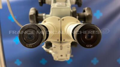 Zeiss Microscope OMPI 1 w/ binocular 12.5x (Powers up) - 4