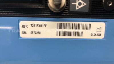 Lot of 5 Carefusion Dual Channel Infusion Pumps Alaris SE 7231 - 3 YOM 2007 - 2 YOM 2005 - S/W 02.80 (All power up) - 7