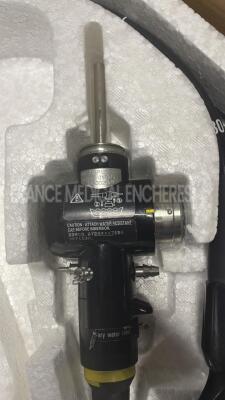 Olympus Colonoscope CF-Q180AI Engineer's report : Optical system line on image, angulation no fault found , Insertion tube no fault found , Light transmission no fault found , Channels no fault found, Leak check no fault found - 8