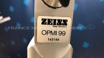 Zeiss Microscope OPMI 99 w/ Binoculars 19x (Powers up) - 8