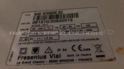 7 x Fresenius Syringe Pumps Kabi Module DPS Orchestra IEC & 1 x Fresenius Module Kabi MVP MS IEC with 1 x Fresenius Base Kabi Orchestra Base Intensive IEC Unit (Powers up) - 20