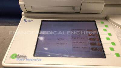 5 x Fresenius Syringe Pumps Kabi Module DPS Orchestra IEC & 1 x Fresenius Module Kabi MVP MS IEC with 1 x Fresenius Base Kabi Orchestra Intensive IEC Unit (Powers up) - 2