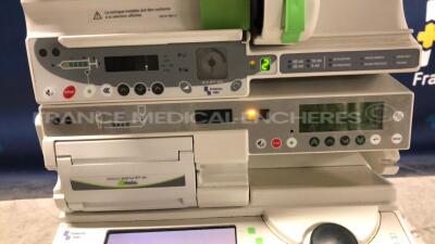 5 x Fresenius Syringe Pumps Kabi Module DPS Orchestra IEC & 1 x Fresenius Module Kabi MVP MS IEC with 1 x Fresenius Base Kabi Orchestra Intensive IEC Unit (Powers up) - 4