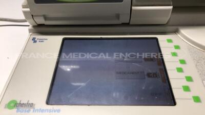 2 x Fresenius Syringe Pumps Kabi Module DPS Orchestra IEC & 1 x Fresenius Module Kabi MVP MS IEC with 1 x Fresenius Base Kabi Orchestra Intensive IEC Unit (Powers up) - 2