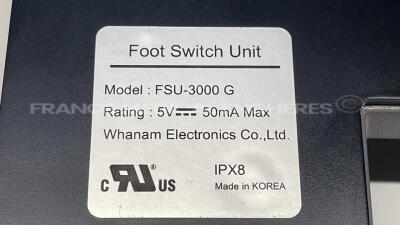 Footswitch FSU-3000 G for GE ultrasound Voluson E8 / Voluson E6 / Logiq S8 - 3