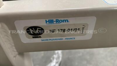 Lot of 2 Hill-Rom Hospital Beds Tipo B - 1 untested due to the electric plug - the second is tested and functional (Both power up) - 12