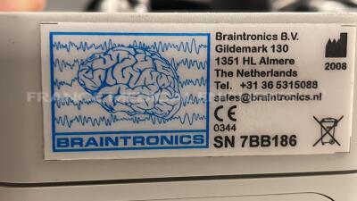 Deltamed EEG Mobile Station with Onyx Healthcare Medical Station 197ET-A1-1020 YOM 2015 - S/W 7.1.23.2024 - EEG Amplifier 1042 - Photic Stimulator Flash-401- Inbox-1142A - EEG Amplifier 1142 - Eneo Camera VKC-1416C - Camera OIVCPS - Raytec Infra red Pr - 28