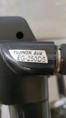 Fujinon Video Gastroscope EG-250D5 - Engineer's report : Optical system no fault found ,Angulation no fault found , Insertion tube no fault found , Light transmission no fault found , Channels no fault found, Leak check no fault found - 7