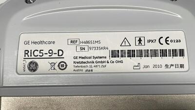 GE Probe RIC5-9-D - YOM 01/2010 - tested and functional - 5