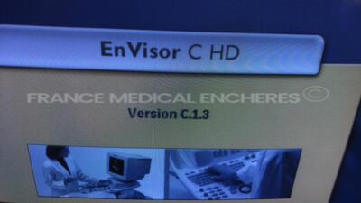 Philips Ultrasound Envisor C - YOM 2005 - S/W C.1.3 - Options high Q - doppler Iscan - TM anatomic - vascular - cardiac (Powers up) - 6