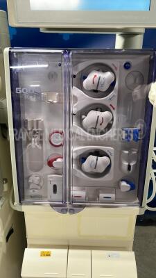 Lot of 2 x Fresenius Dialysis 5008 Cordiax - YOM 2011 - S/W 4.57 - count 28788 hours/ 28716 hours (Both power up) - 4