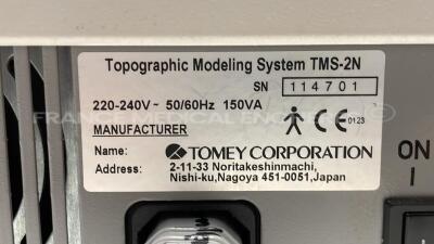 Tomey Topographer TMS-2N (Powers up) - 7