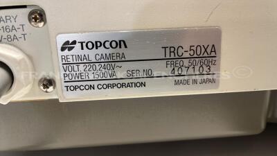 Topcon Retinal Camera TRC 50XA (Powers up) - 12