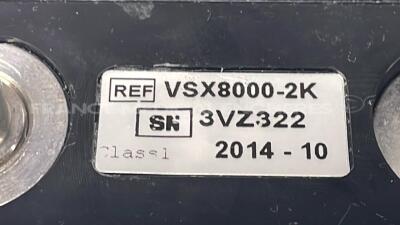 Vims Laparoscopy Mobile Station including 2 x Processors VLS 750 YOM 2015/2016 - 1 x Camera Head VSX 8000PR - 2K YOM 2014 - 1 x Laparoscope VSX 8000-2K YOM 2014 - tested and functional (Powers up) - 15