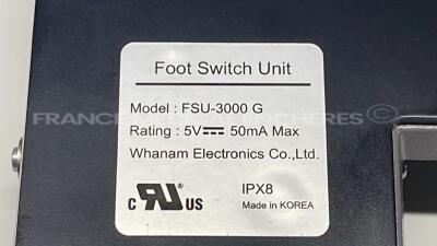 Footswitch FSU-3000 G for GE ultrasound Voluson E8 / Voluson E6 / Logiq S8 - 3