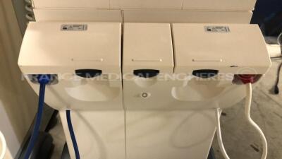 Lot of 2 x Fresenius Dialysis 5008 Cordiax - YOM 2011 - S/W 4.57 - count 42528 hours/ 41668 hours (Both power up - 7