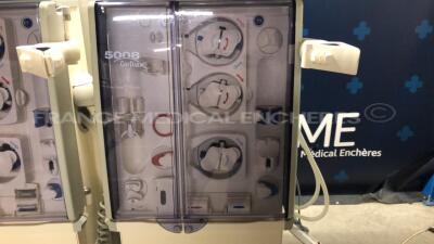 Lot of 2 x Fresenius Dialysis 5008 Cordiax - YOM 2012/2011 - S/W 4.57 - count 40598 hours/ 41050 hours (Both power up) - 5