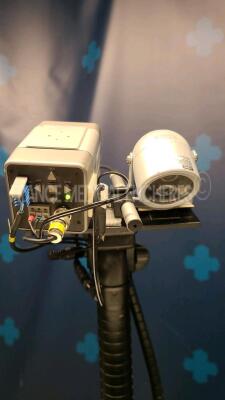 Deltamed EEG Mobile Station with Onyx Healthcare Medical Station 197ET-A1-1020 YOM 2015 - S/W 7.1.23.2024 - EEG Amplifier 1042 - Photic Stimulator Flash-401- Inbox-1142A - EEG Amplifier 1142 - Eneo Camera VKC-1416C - Camera OIVCPS - Raytec Infra red Pr - 7