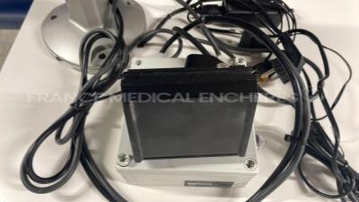 Deltamed EEG Mobile Station with Onyx Healthcare Medical Station 197ET-A1-1020 YOM 2015 - S/W 7.1.23.2024 - EEG Amplifier 1042 - Photic Stimulator Flash-401- Inbox-1142A - EEG Amplifier 1142 - Eneo Camera VKC-1416C - Camera OIVCPS - Raytec Infra red Pr - 15