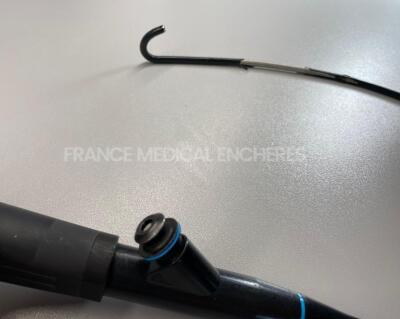 Olympus Bronchoscope BF-PE2 - Engineer's report : Optical system 3 black dots on image ,Angulation no fault found , Insertion tube leak to be repaired , Light transmission no fault found , Channels no fault found, Leak check no fault found - 2