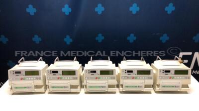 Lot of 5 x Fresenius Volumetric Pumps Optima MS (All power up) - no power cables 