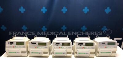 Lot of 5 x Fresenius Volumetric Pumps Optima MS (All power up) - no power cables 