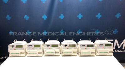 Lot of 6 x Fresenius Volumetric Pumps Optima MS (All power up) - no power cables 