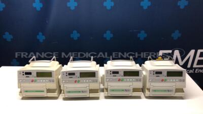 Lot of 4 x Fresenius Volumetric Pumps Optima MS - no power cables (All power up)