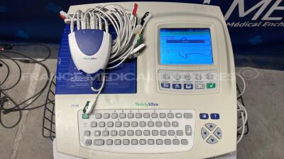 Welch Allyn ECG CP200 w/ ECG leads (Powers up) - 2