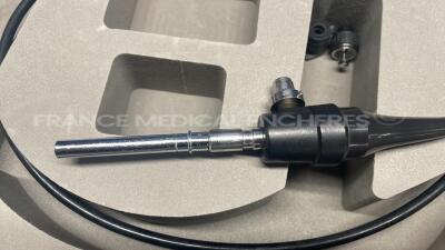 Pentax Fiber Bronchoscope FB-15V - Engineer's report : Optical system no fault found ,Angulation no fault found , Insertion tube no fault found , Light transmission no fault found , Channels no fault found, Leak check no fault found - 3