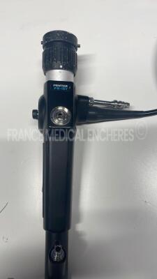 Pentax Fiber Bronchoscope FB-15V - Engineer's report : Optical system several dots on image ,Angulation no fault found , Insertion tube little pinch , Light transmission no fault found , Channels no fault found, Leak check no fault found - 2