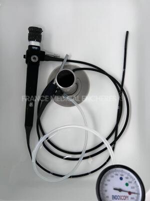 Pentax Fiber Bronchoscope FB-15V - Engineer's report : Optical system several dots on image ,Angulation no fault found , Insertion tube little pinch , Light transmission no fault found , Channels no fault found, Leak check no fault found - 8